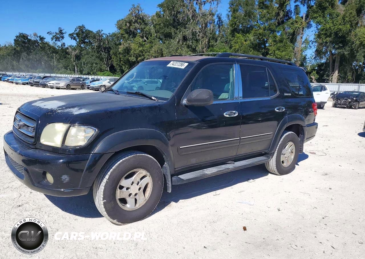 2002 Toyota Sequoia Limited VIN:5TDZT38A52S073250 - 1