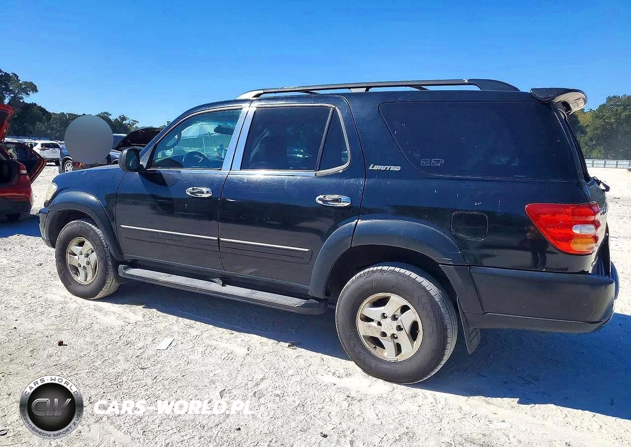 2002 Toyota Sequoia Limited VIN:5TDZT38A52S073250 - 2