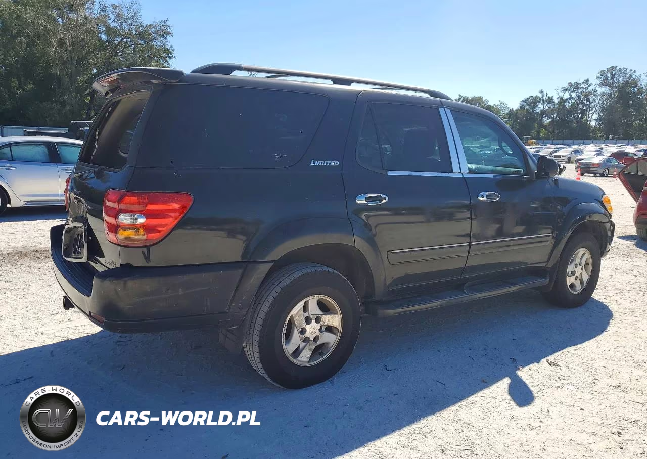 2002 Toyota Sequoia Limited VIN:5TDZT38A52S073250 - 3