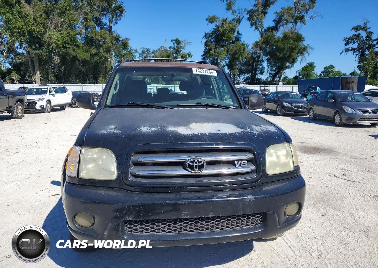 2002 Toyota Sequoia Limited VIN:5TDZT38A52S073250 - 5