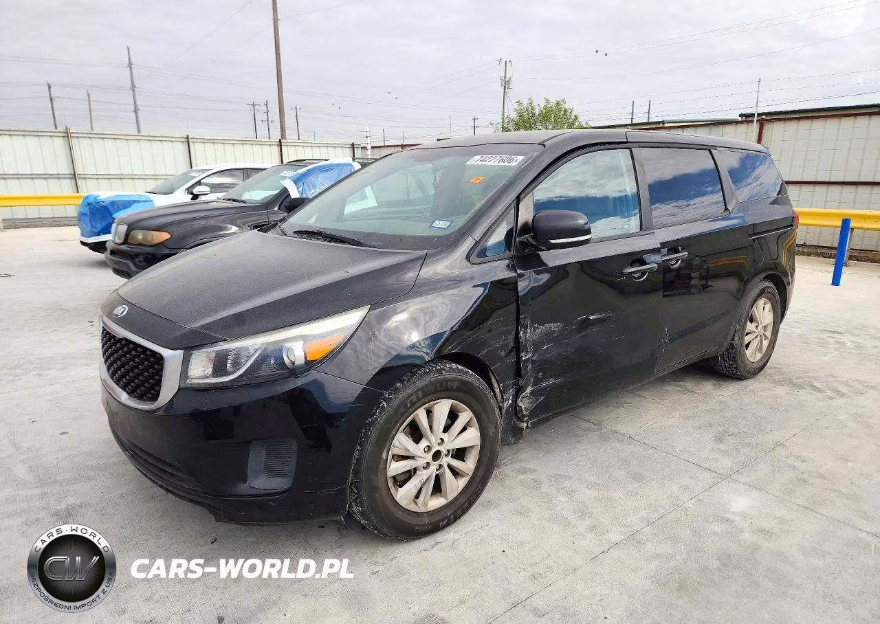 2017 Kia Sedona Lx VIN:KNDMB5C16H6224931 - 1