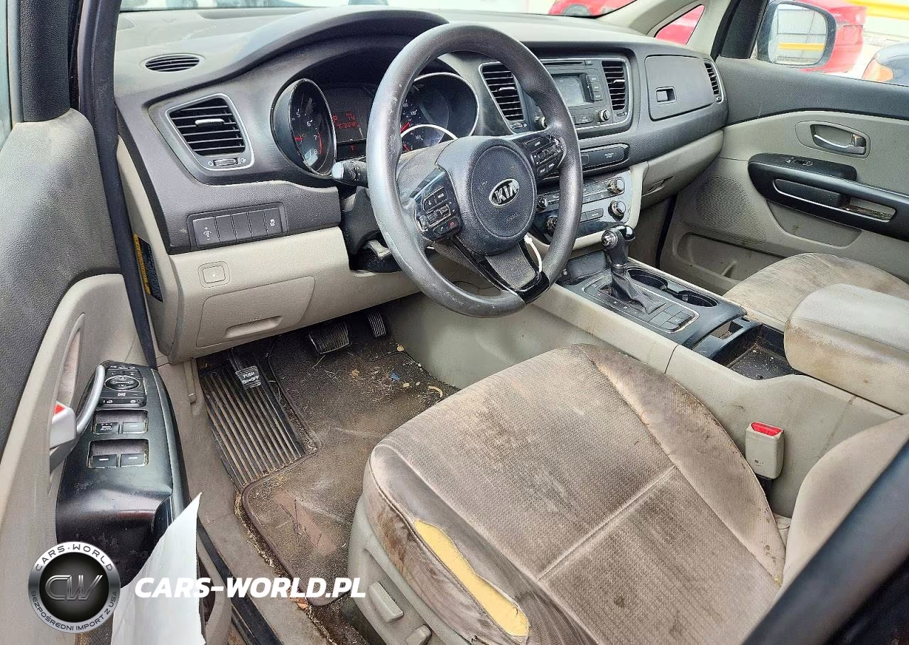 2017 Kia Sedona Lx VIN:KNDMB5C16H6224931 - 8