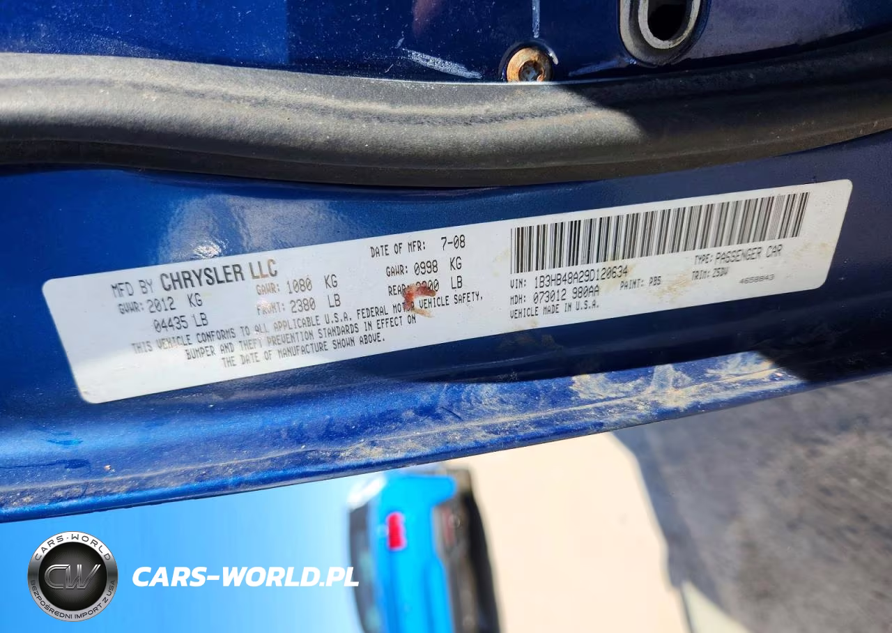 2009 Dodge Caliber Sxt VIN:1B3HB48A29D120634 - 13