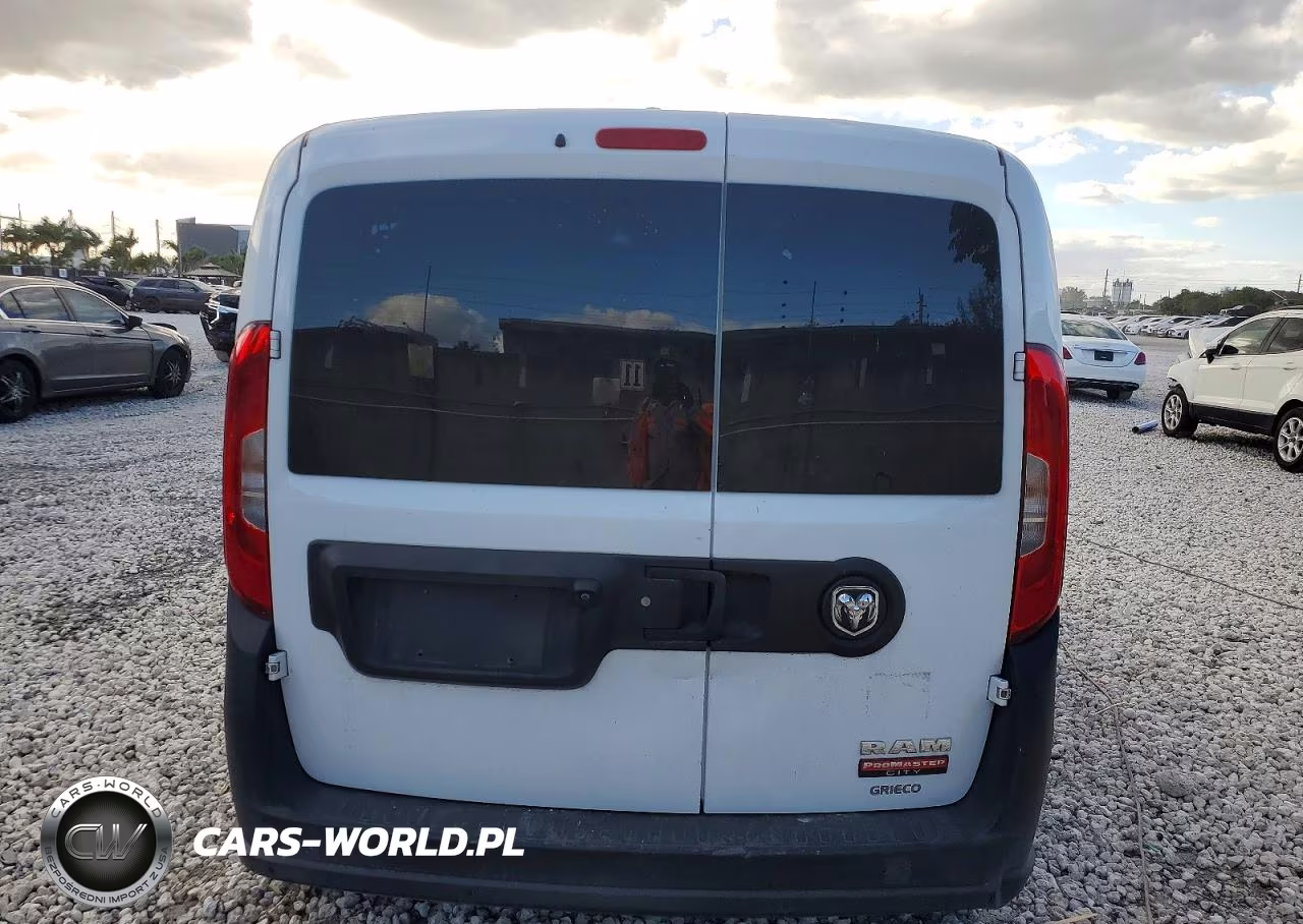 2017 Ram Promaster City VIN:ZFBERFABXH6E37095 - 6