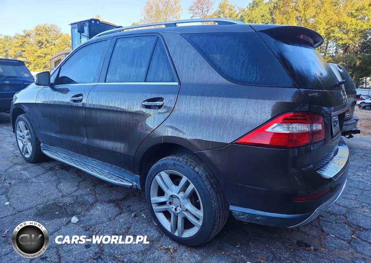 2014 Mercedes-Benz Ml 350 VIN:4JGDA5JB5EA378534 - 2