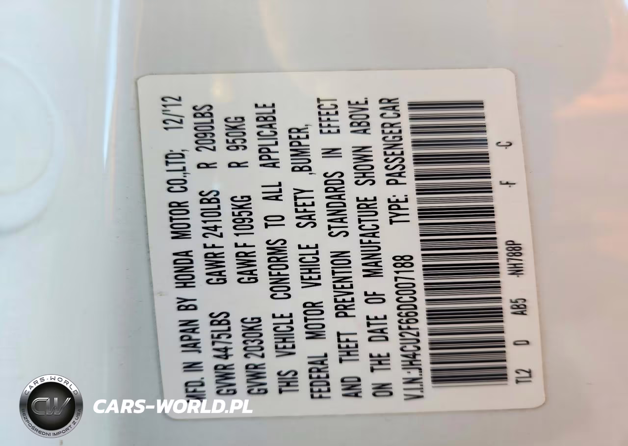 2013 Acura Tsx Tech VIN:JH4CU2F66DC007188 - 13