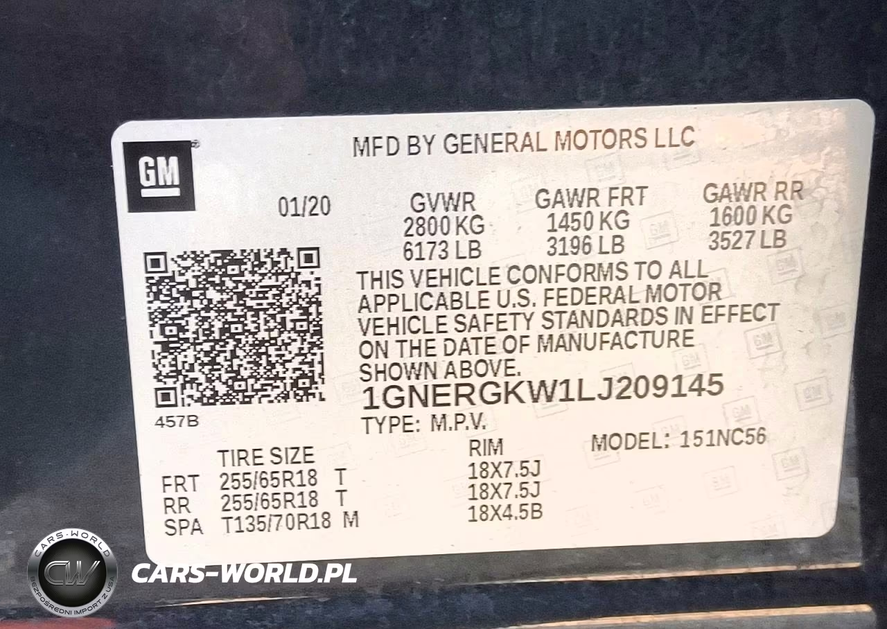 2020 Chevrolet Traverse Lt VIN:1GNERGKW1LJ209145 - 13
