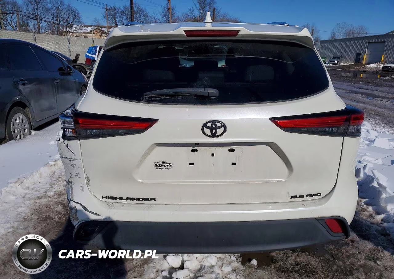 2021 Toyota Highlander Xle VIN:5TDGZRBH6MS130850 - 6