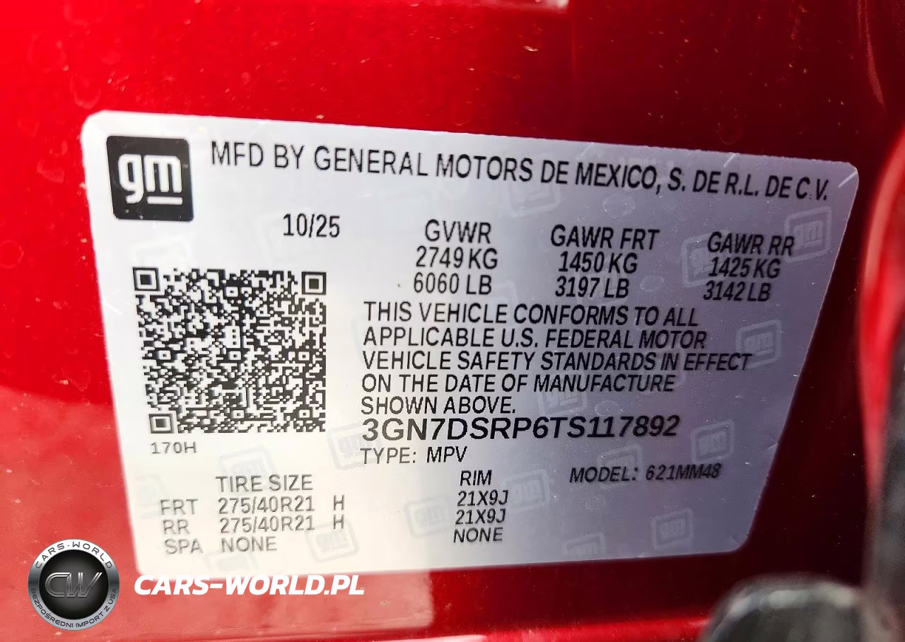 2026 Chevrolet Equinox Rs VIN:3GN7DSRP6TS117892 - 13