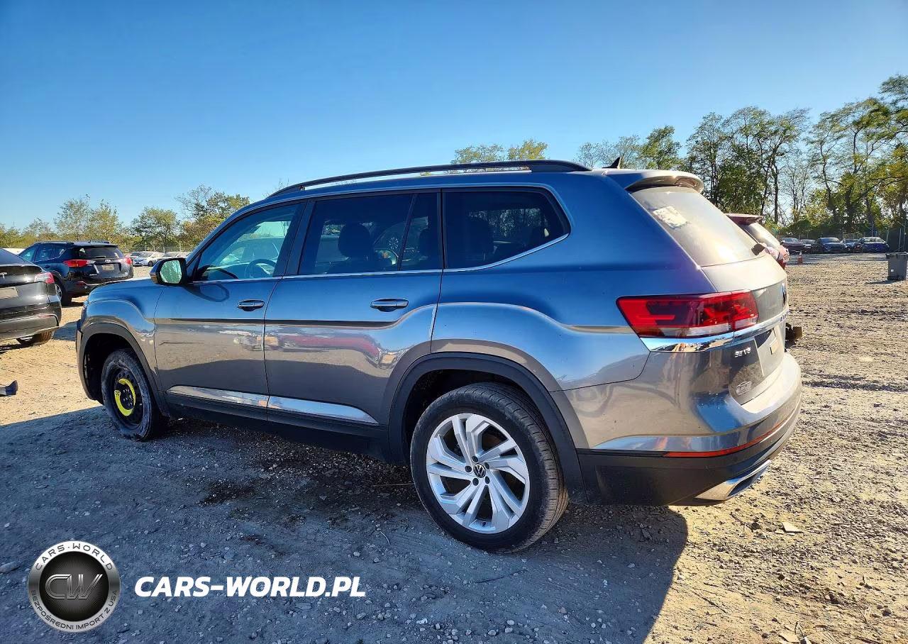 2021 Volkswagen Atlas Se VIN:1V2WR2CA7MC578325 - 2