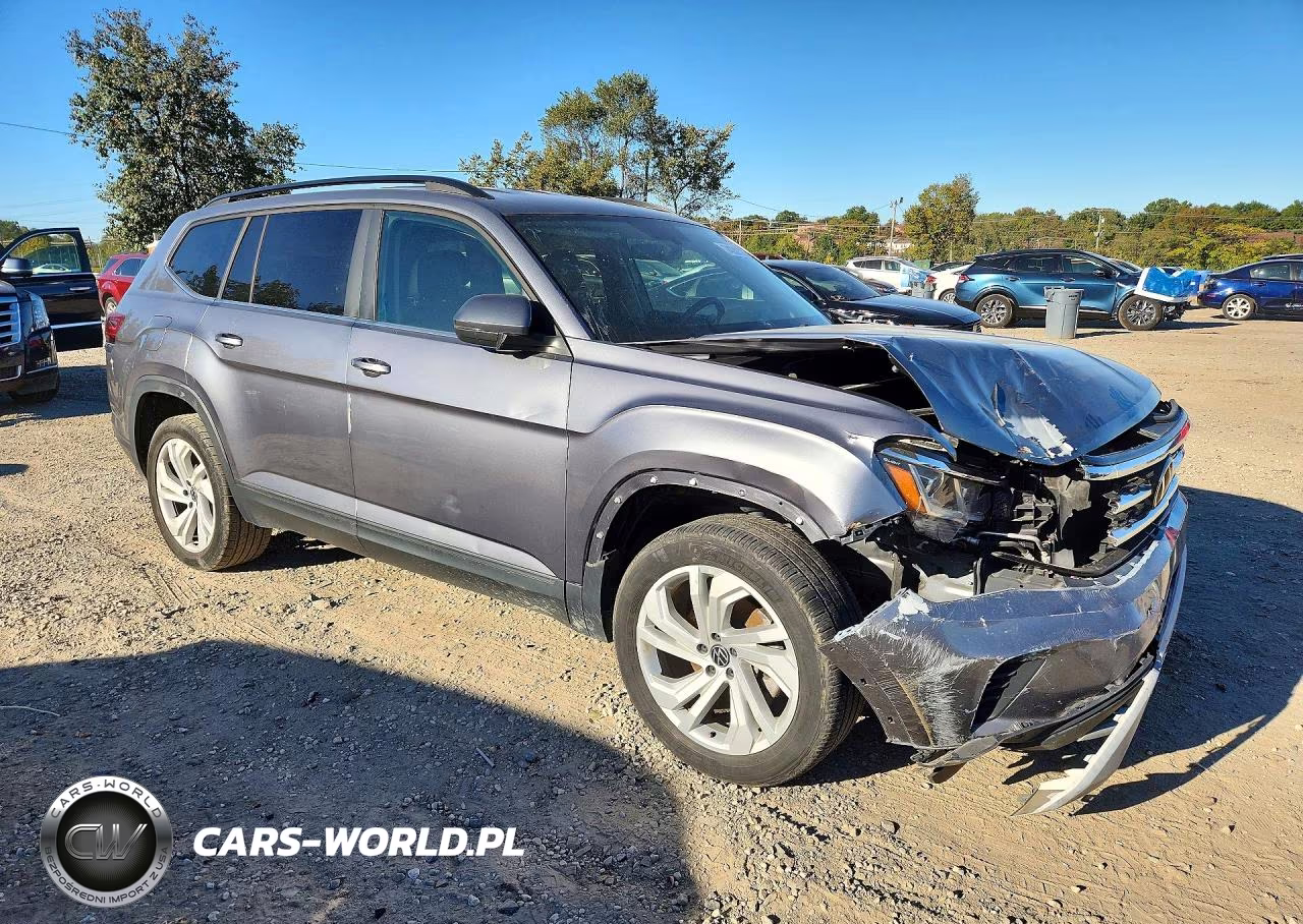 2021 Volkswagen Atlas Se VIN:1V2WR2CA7MC578325 - 4