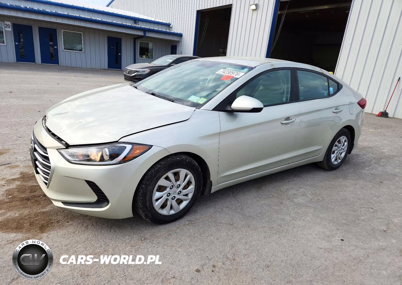 2018 Hyundai Elantra Se VIN:5NPD74LF7JH309005 - 1