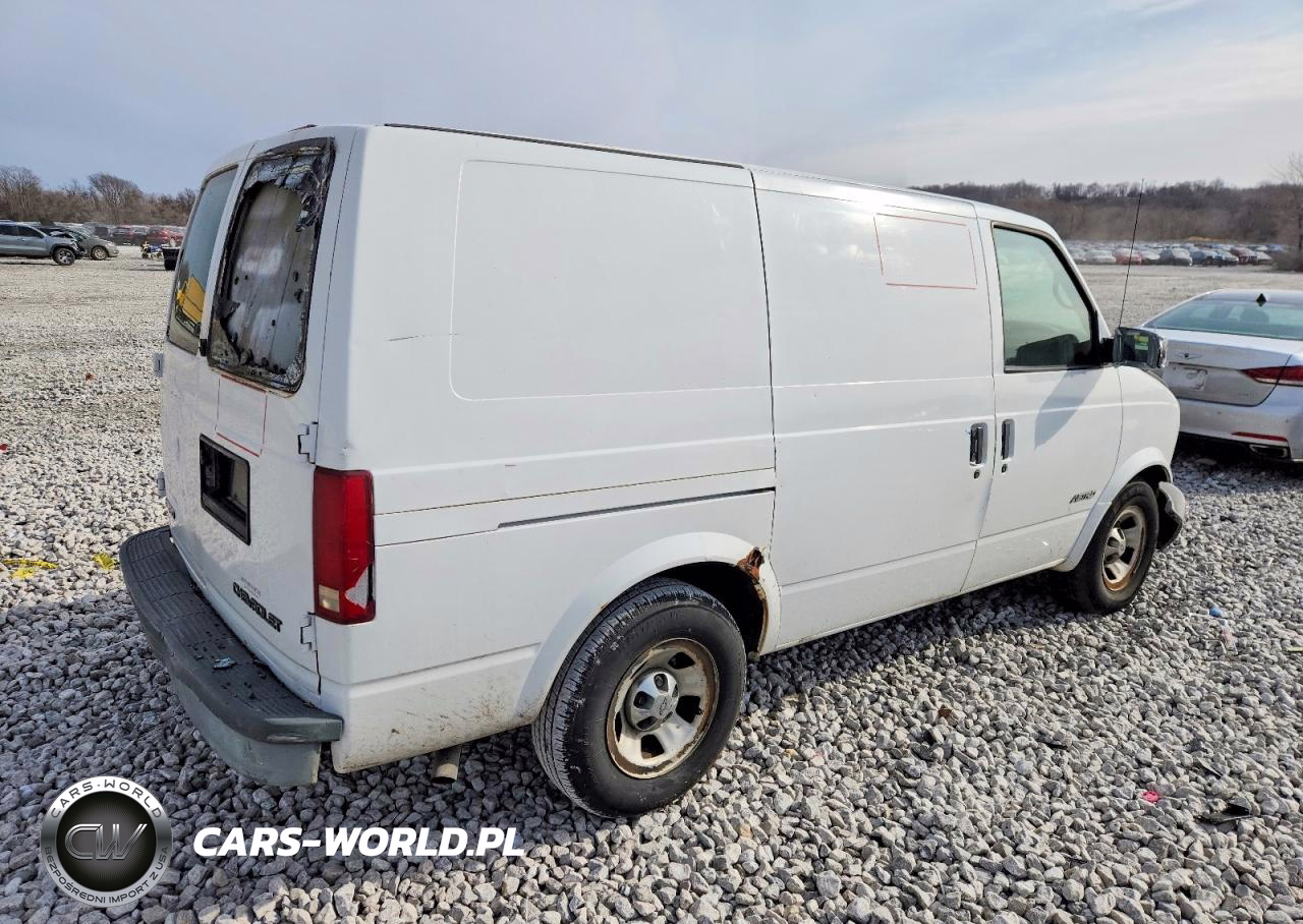 2001 Chevrolet Astro VIN:1GCDM19W01B123919 - 3