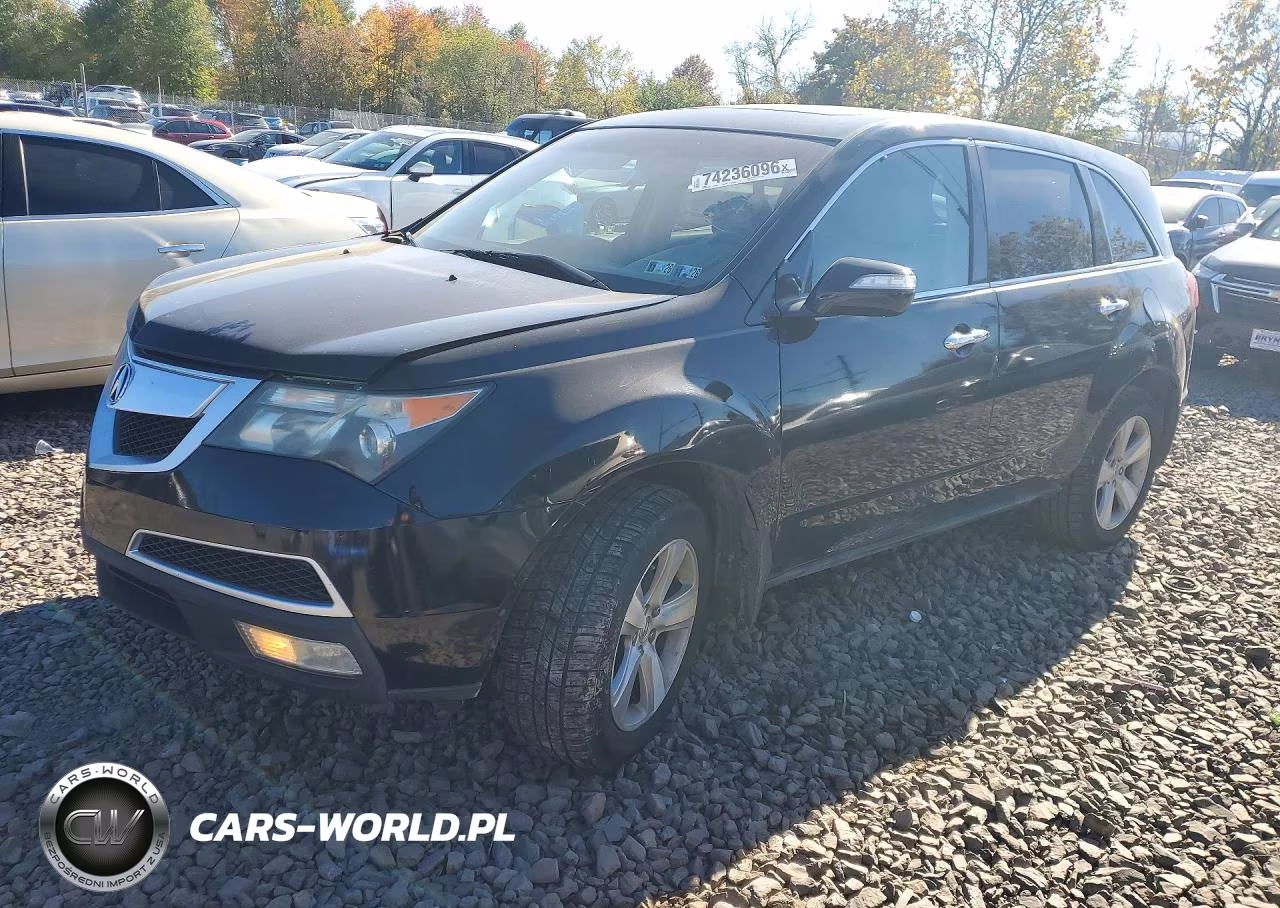 2011 Acura Mdx Technology VIN:2HNYD2H68BH503117 - 1