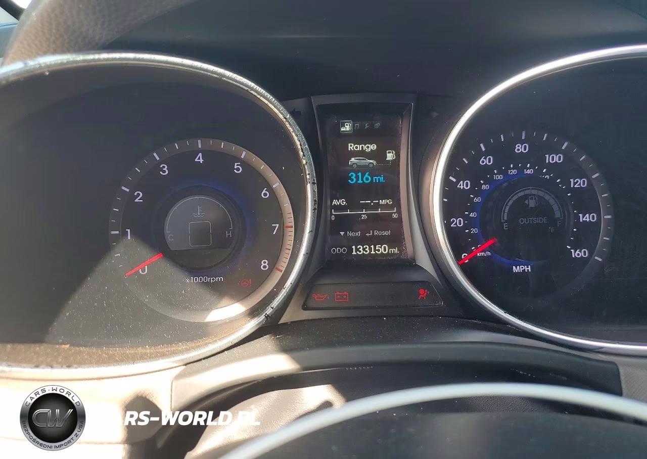2013 Hyundai Santa Fe Sport 2.0T VIN:5XYZU3LA0DG074469 - 9