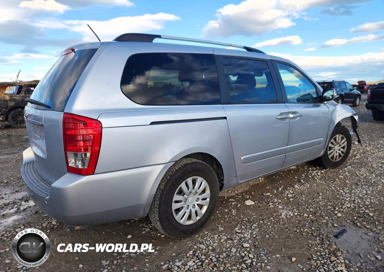2011 Kia Sedona Lx VIN:KNDMG4C72B6406598 - 3