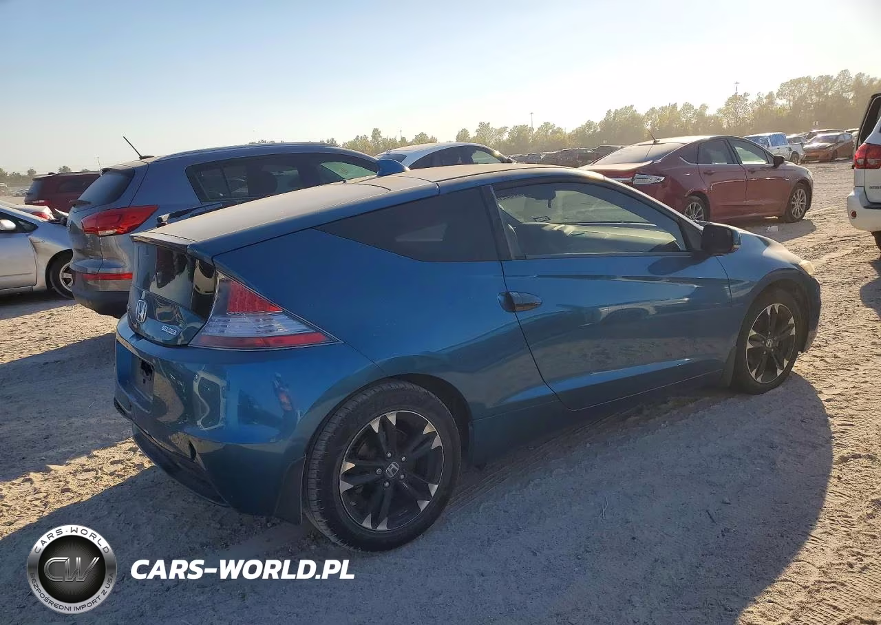 2014 Honda Cr-Z Ex VIN:JHMZF1D65ES003187 - 3