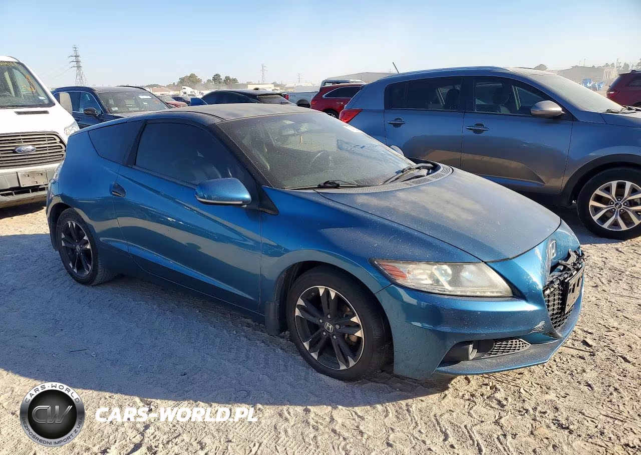 2014 Honda Cr-Z Ex VIN:JHMZF1D65ES003187 - 4