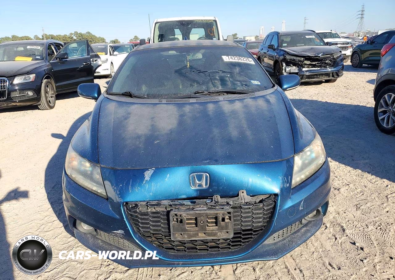 2014 Honda Cr-Z Ex VIN:JHMZF1D65ES003187 - 5