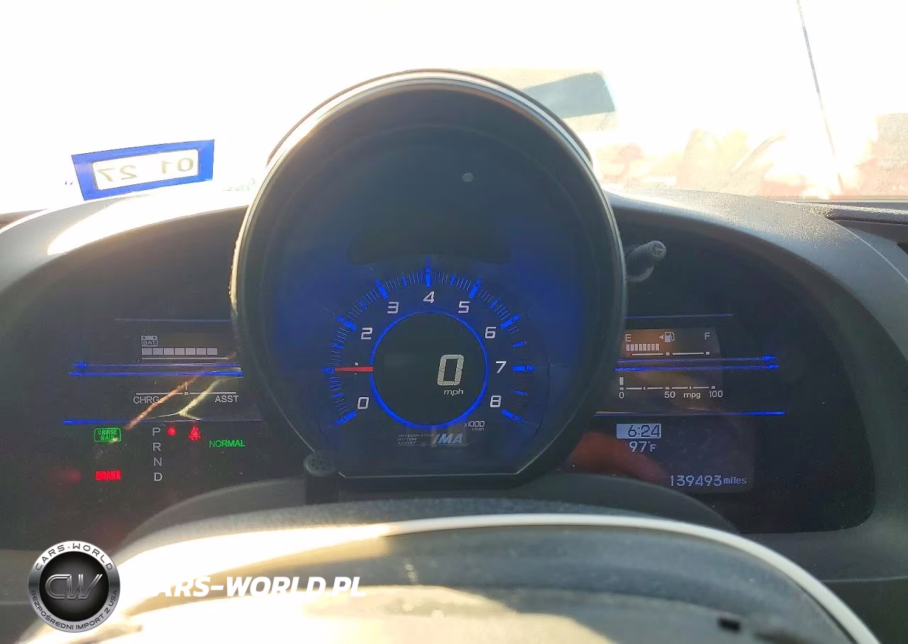 2014 Honda Cr-Z Ex VIN:JHMZF1D65ES003187 - 9