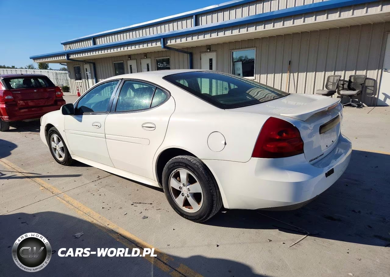 2008 Pontiac Grand Prix VIN:2G2WP552581153507 - 2