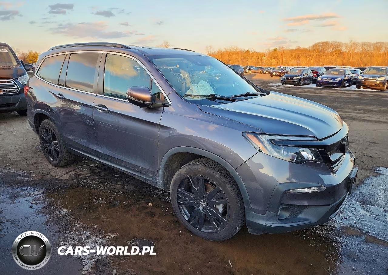 2022 Honda Pilot Se VIN:5FNYF6H21NB068990 - 4