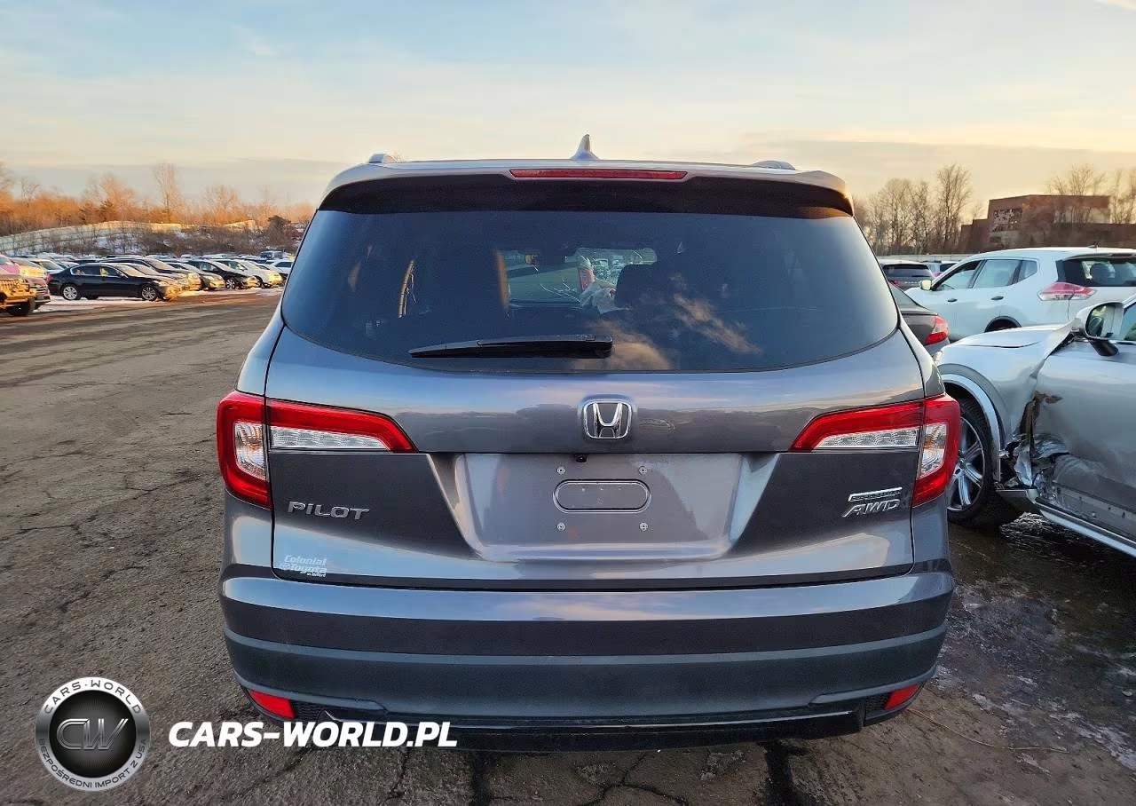 2022 Honda Pilot Se VIN:5FNYF6H21NB068990 - 6