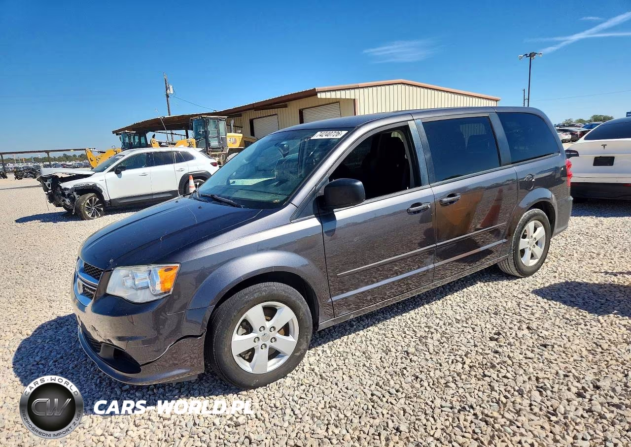 2016 Dodge Grand Caravan Se VIN:2C4RDGBG1GR397121 - 1