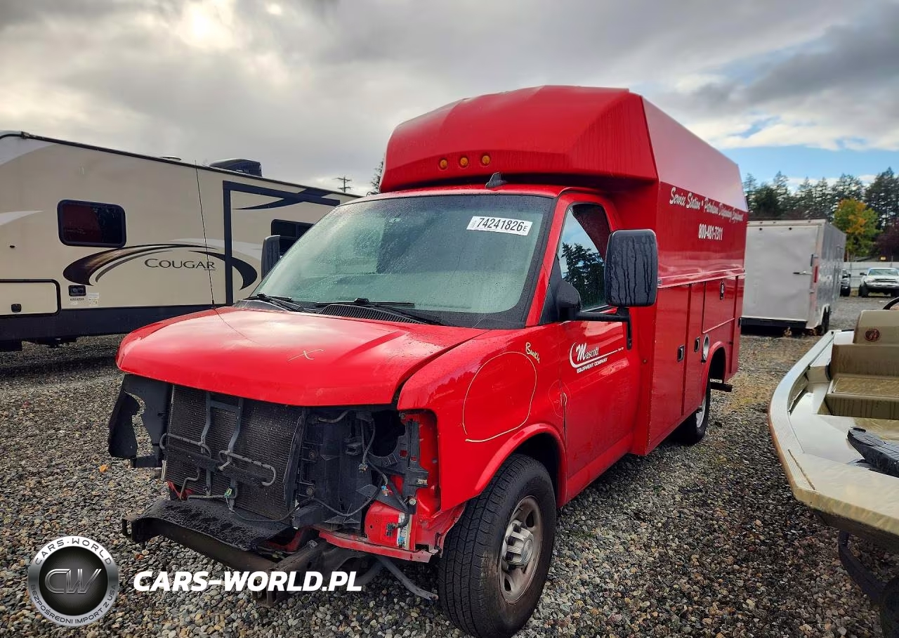 2018 Chevrolet Express G3500 VIN:1GB0GRFG4J1175730 - 1