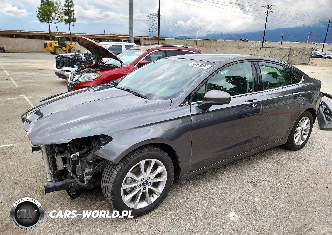 2017 Ford Fusion Se VIN:3FA6P0H75HR408017 - 1