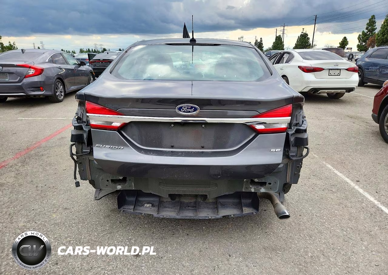 2017 Ford Fusion Se VIN:3FA6P0H75HR408017 - 6