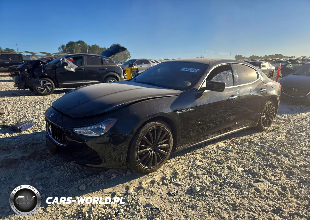 2016 Maserati Ghibli S VIN:ZAM57RTA1G1176310 - 1