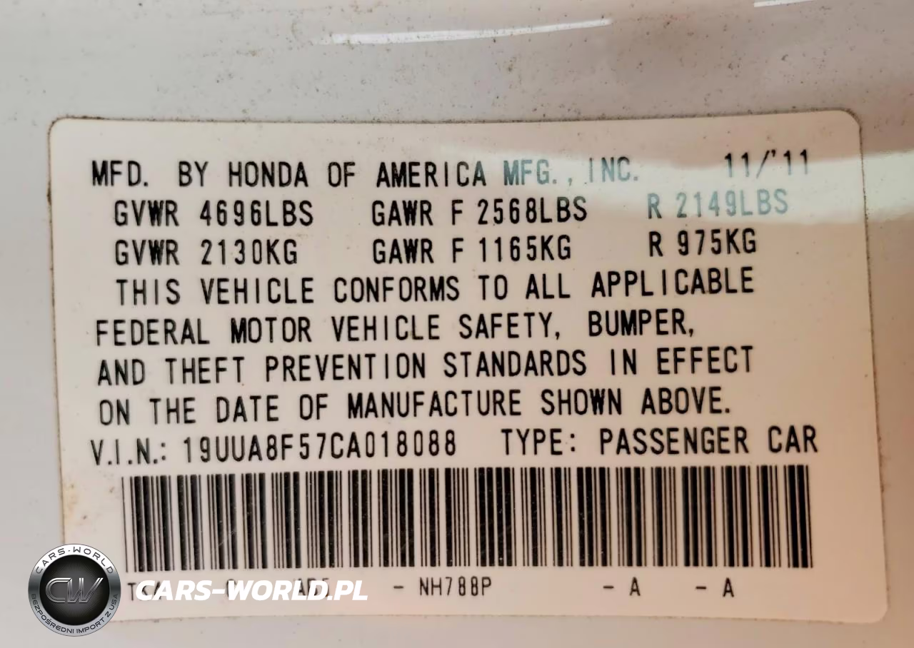 2012 Acura Tl VIN:19UUA8F57CA018088 - 12