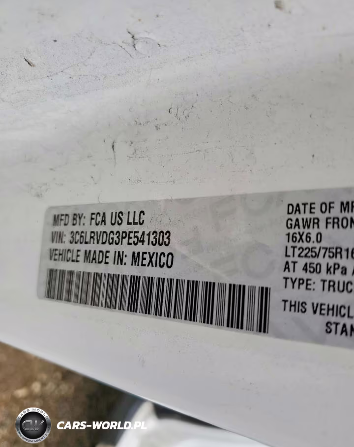 2023 Ram Promaster 3500 Delivery Van VIN:3C6LRVDG3PE541303 - 14