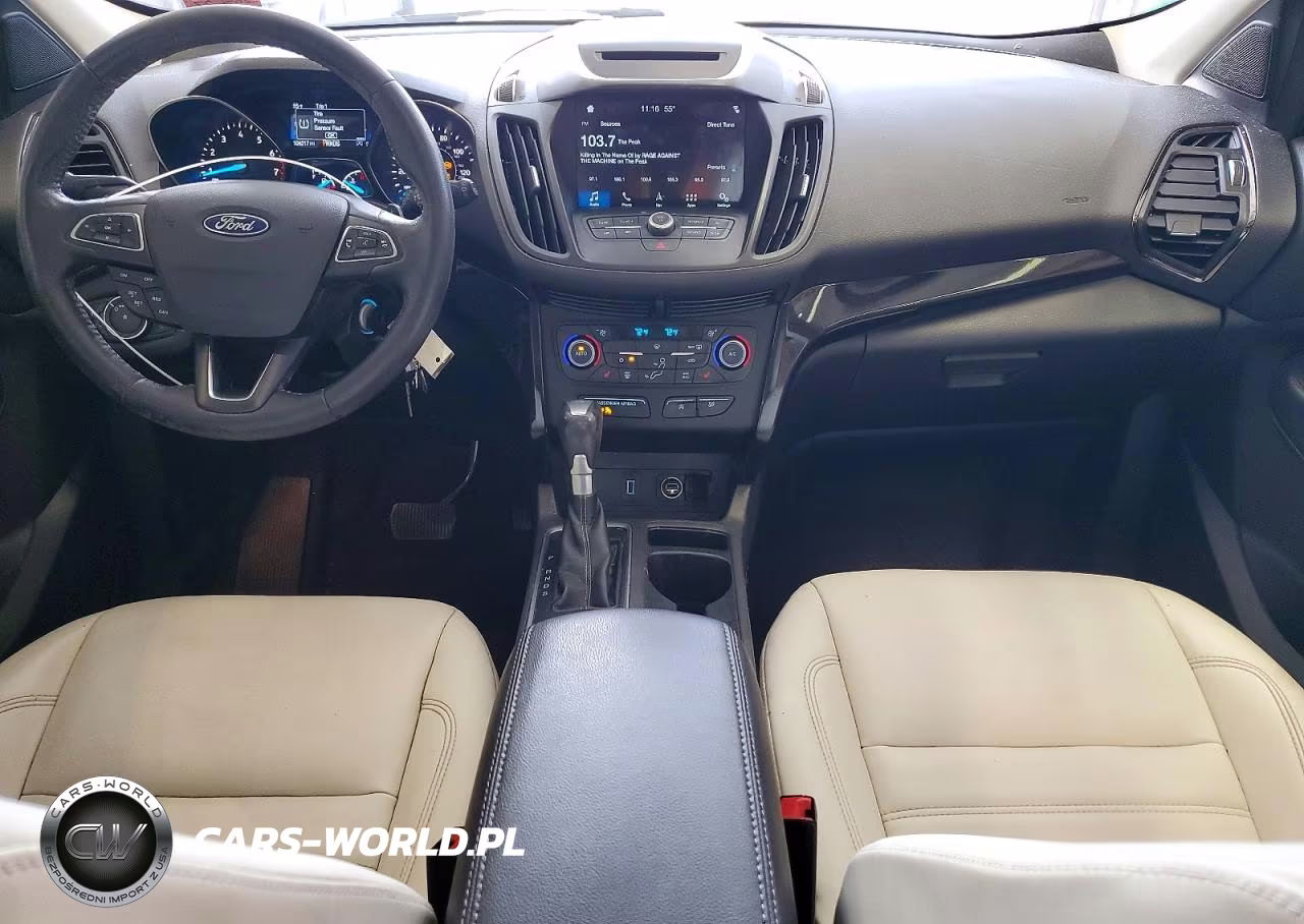 2018 Ford Escape Sel VIN:1FMCU9HD9JUC53434 - 8