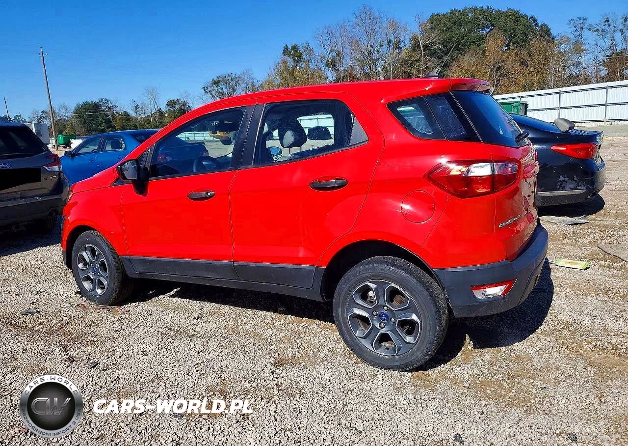 2021 Ford Ecosport S VIN:MAJ6S3FL0MC417846 - 2