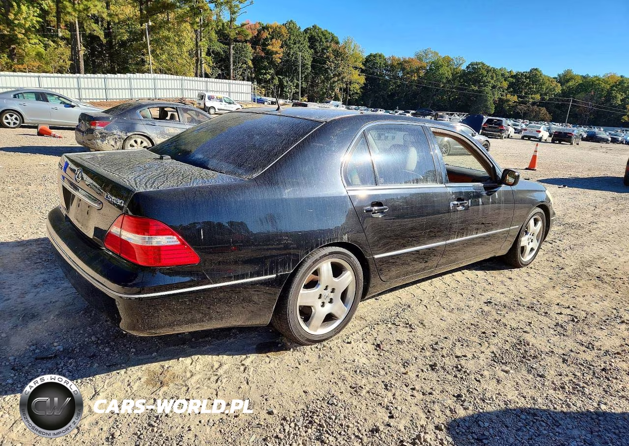 2006 Lexus Ls 430 VIN:JTHBN36F165053484 - 3