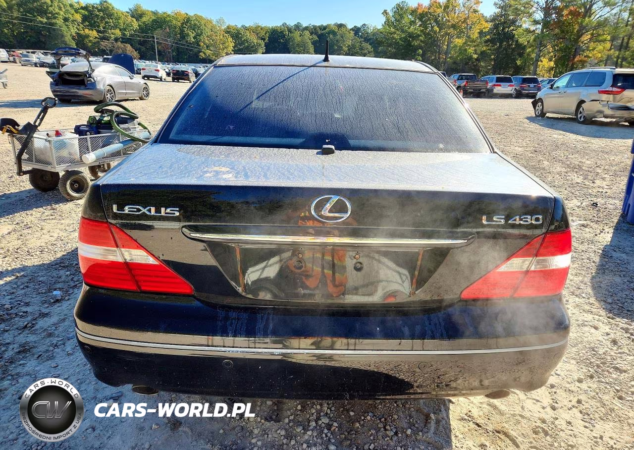 2006 Lexus Ls 430 VIN:JTHBN36F165053484 - 6