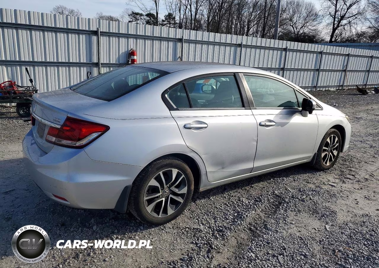 2014 Honda Civic Ex VIN:2HGFB2F86EH537361 - 3