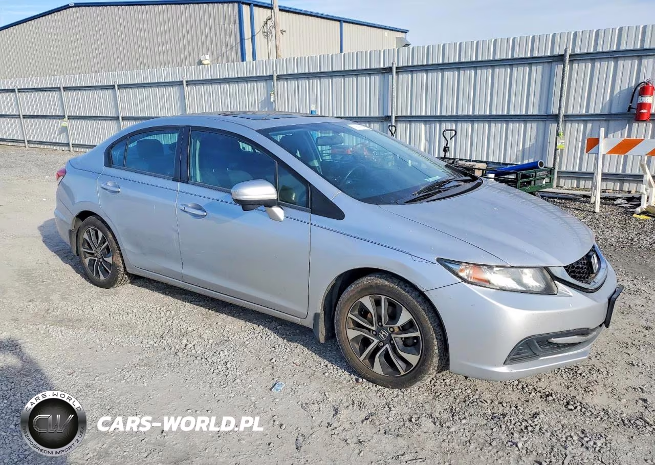 2014 Honda Civic Ex VIN:2HGFB2F86EH537361 - 4