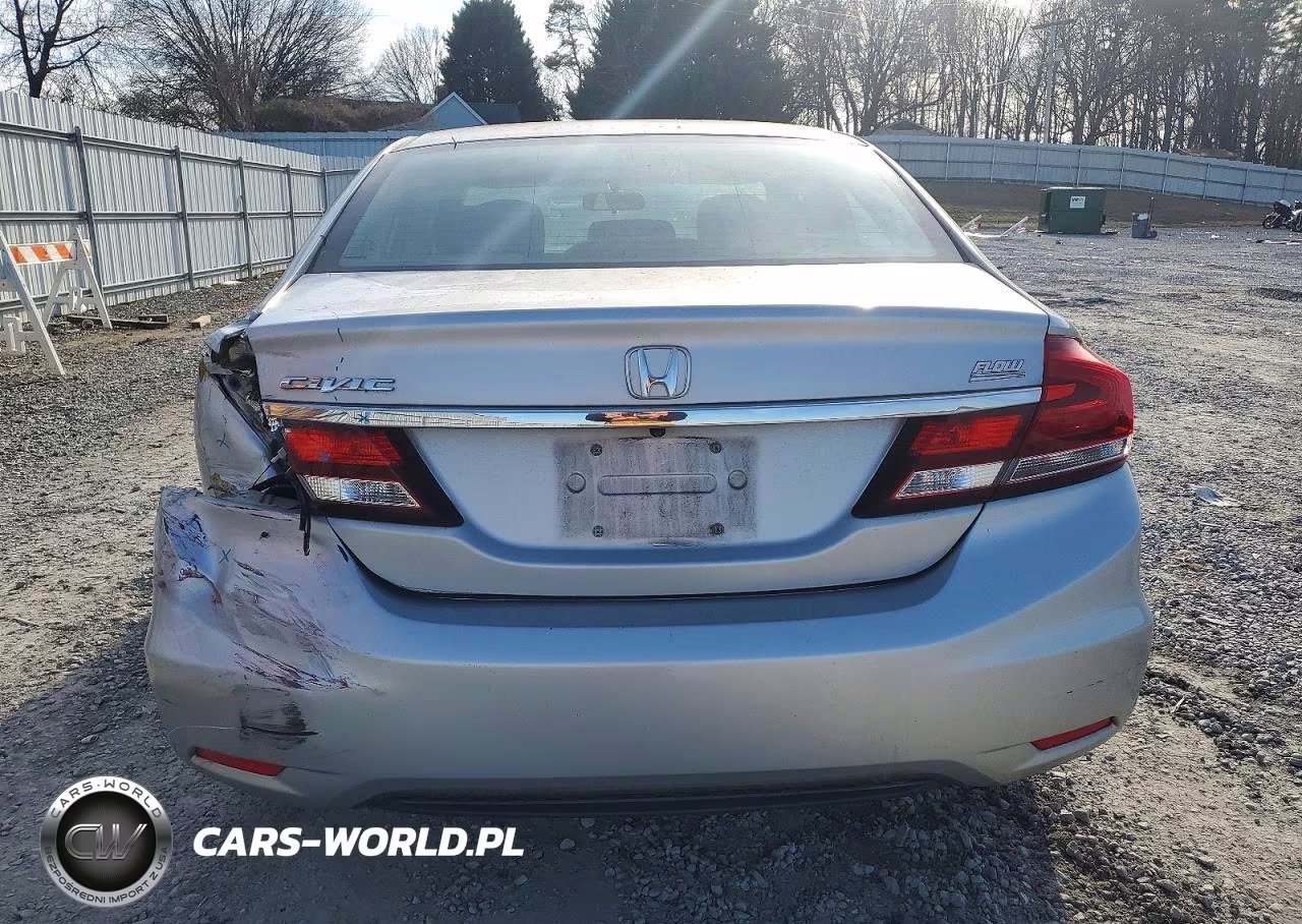 2014 Honda Civic Ex VIN:2HGFB2F86EH537361 - 6