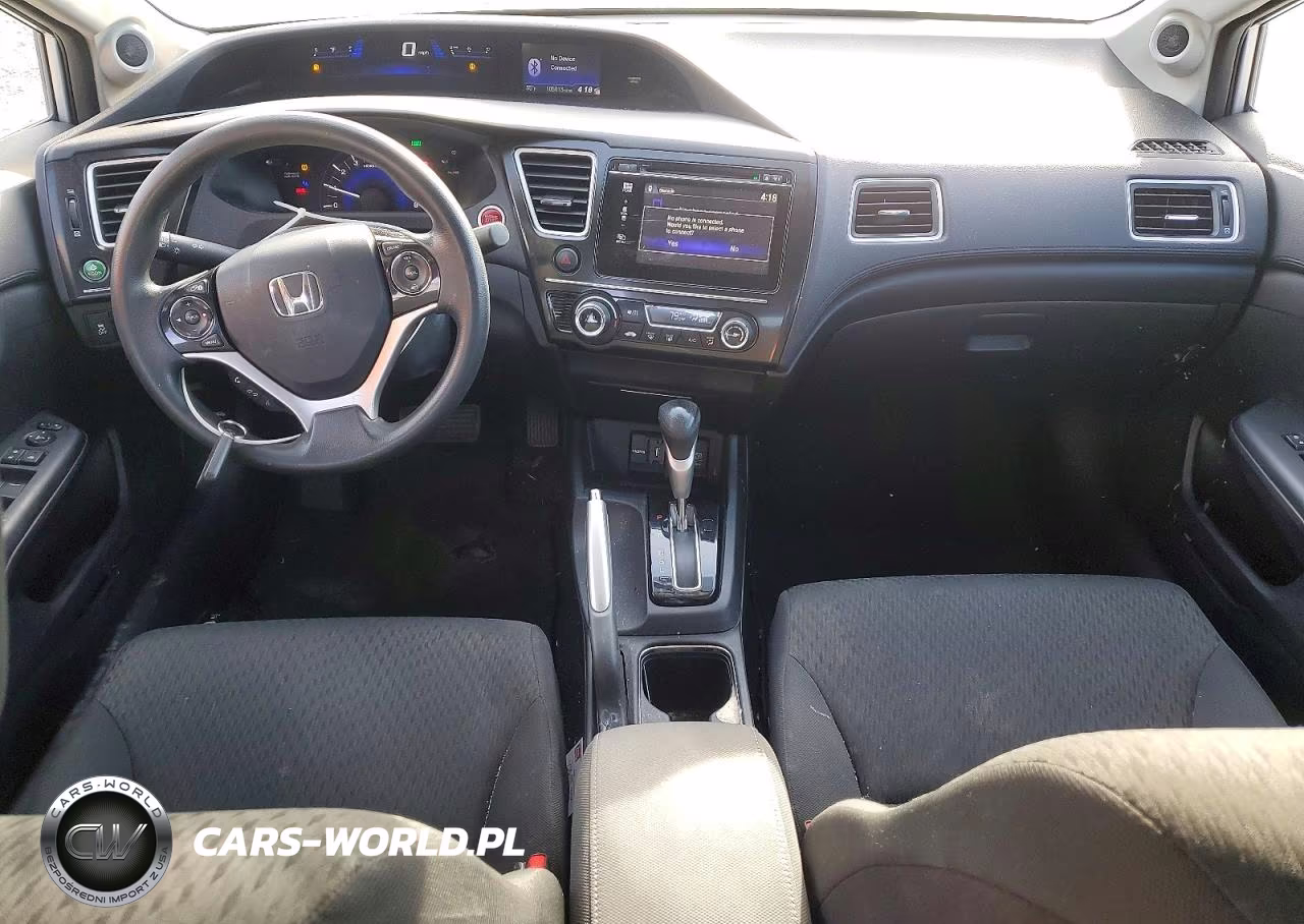 2014 Honda Civic Ex VIN:2HGFB2F86EH537361 - 8