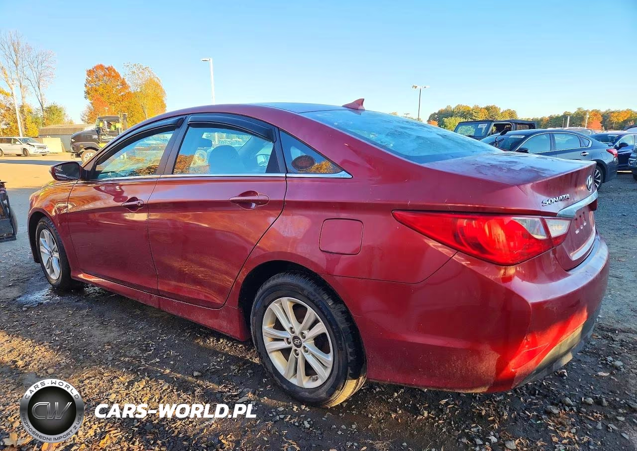 2014 Hyundai Sonata Gls VIN:5NPEB4AC6EH893026 - 2