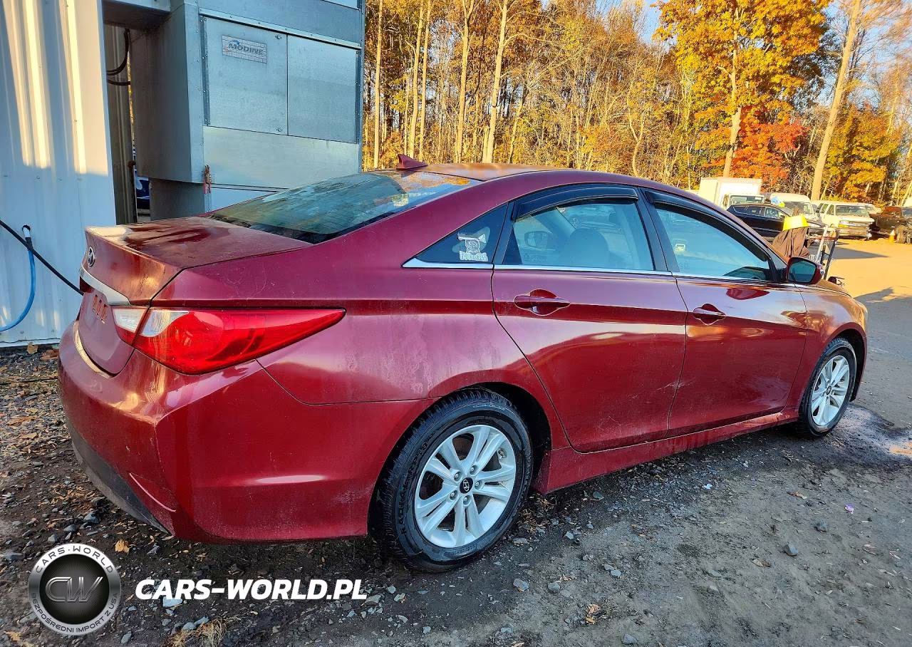 2014 Hyundai Sonata Gls VIN:5NPEB4AC6EH893026 - 3