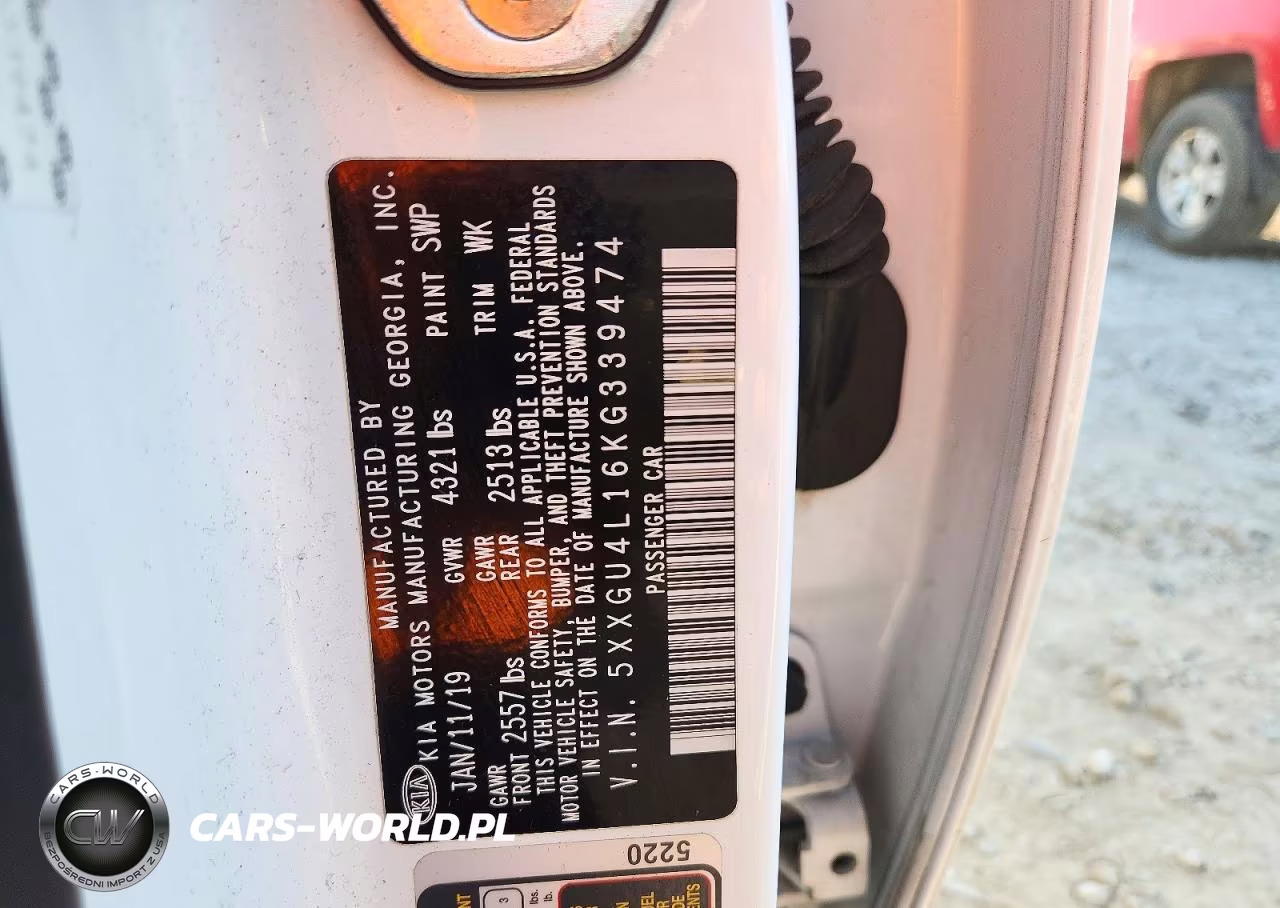 2019 Kia Optima Ex VIN:5XXGU4L16KG339474 - 12