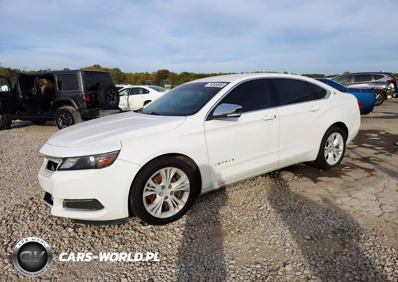 2016 Chevrolet Impala Lt VIN:2G1115S33G9157438 - 1