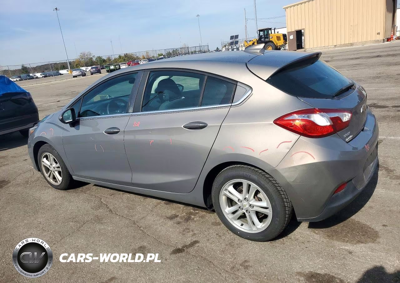 2017 Chevrolet Cruze Lt VIN:3G1BE6SM7HS604123 - 2