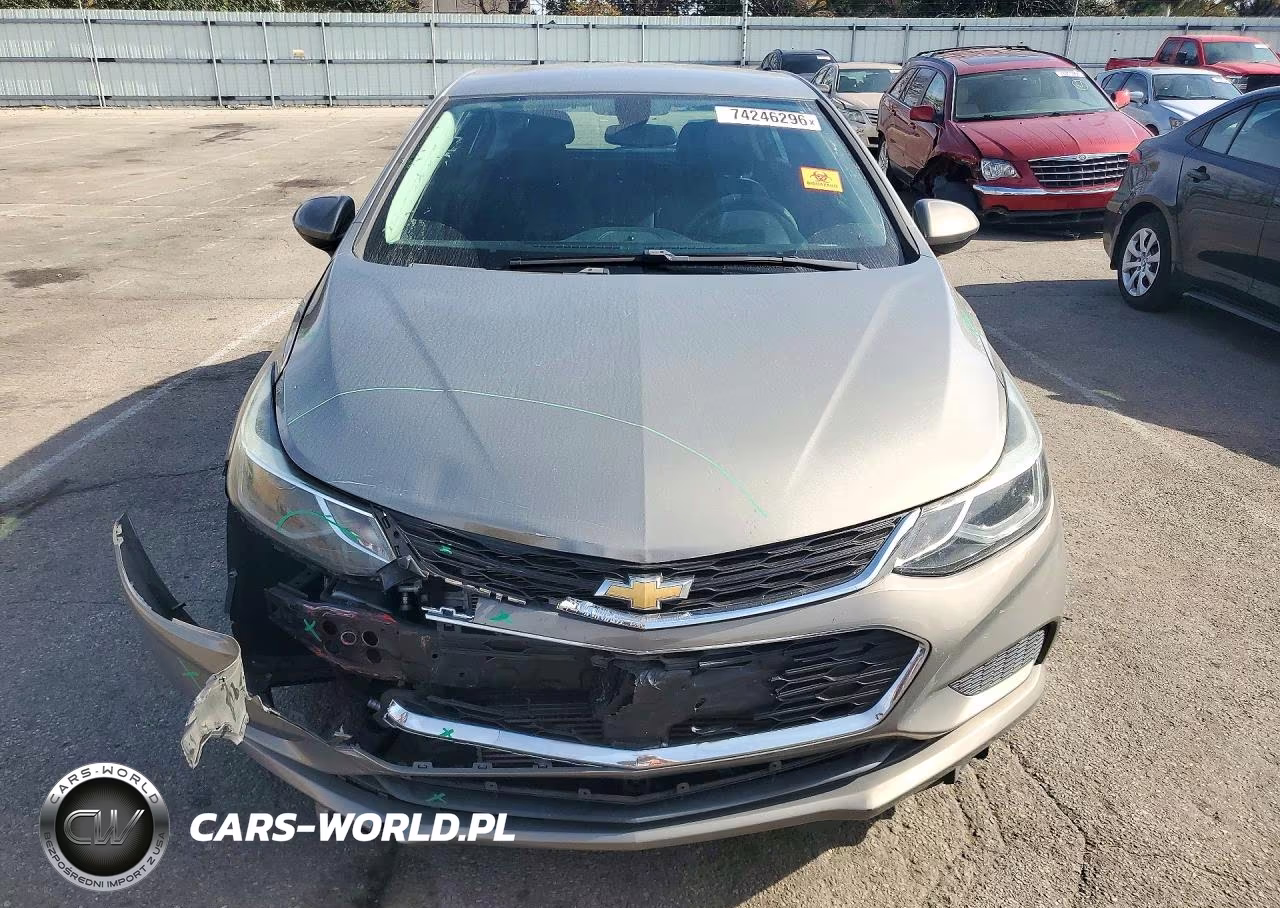 2017 Chevrolet Cruze Lt VIN:3G1BE6SM7HS604123 - 5