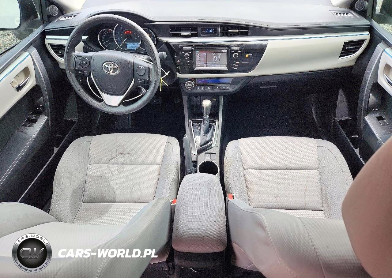 2015 Toyota Corolla Le Plus VIN:5YFBURHE4FP265732 - 8
