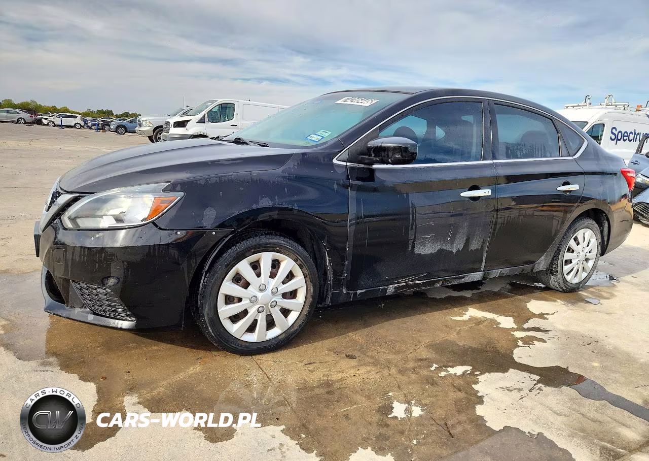 2017 Nissan Sentra Sv VIN:3N1AB7AP7HL716575 - 1